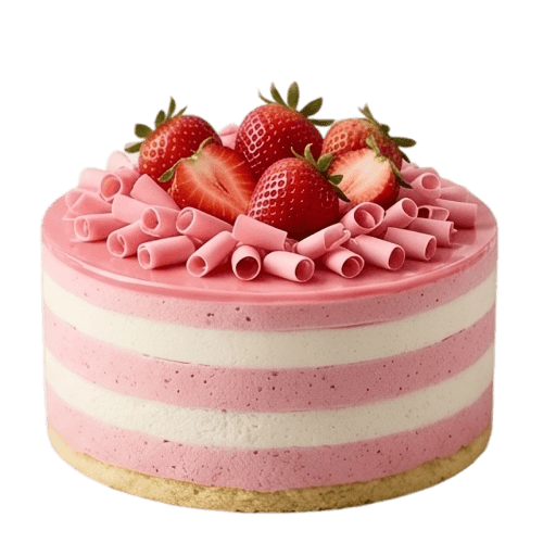 Handmade cake made with quality ingredients
