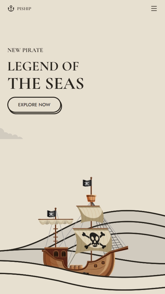 Piship Adventures Mobile View